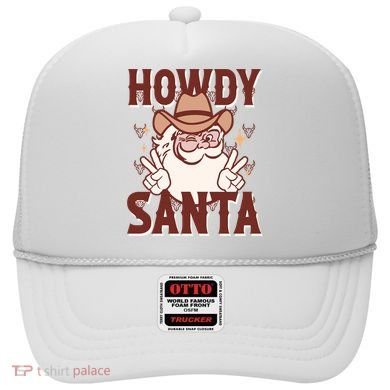 Howdy Santa Funny Christmas Holiday Hat
