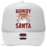 Howdy Santa Funny Christmas Holiday Hat thumb 0