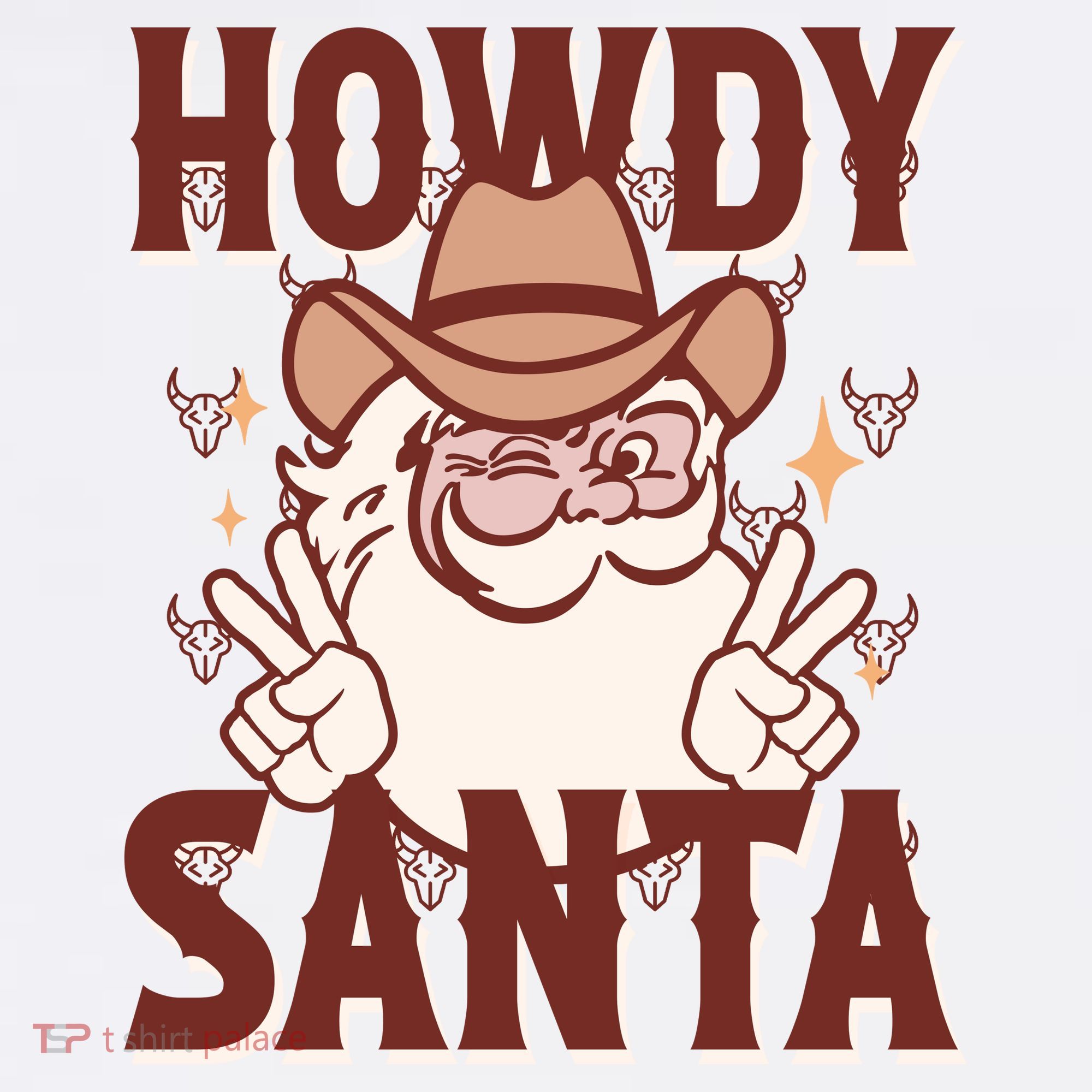 Howdy Santa Funny Christmas Holiday Hat
