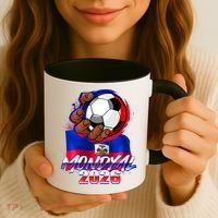 Haitian Soccer Fubol Mondyal 2026 Coffee Mug thumb 3