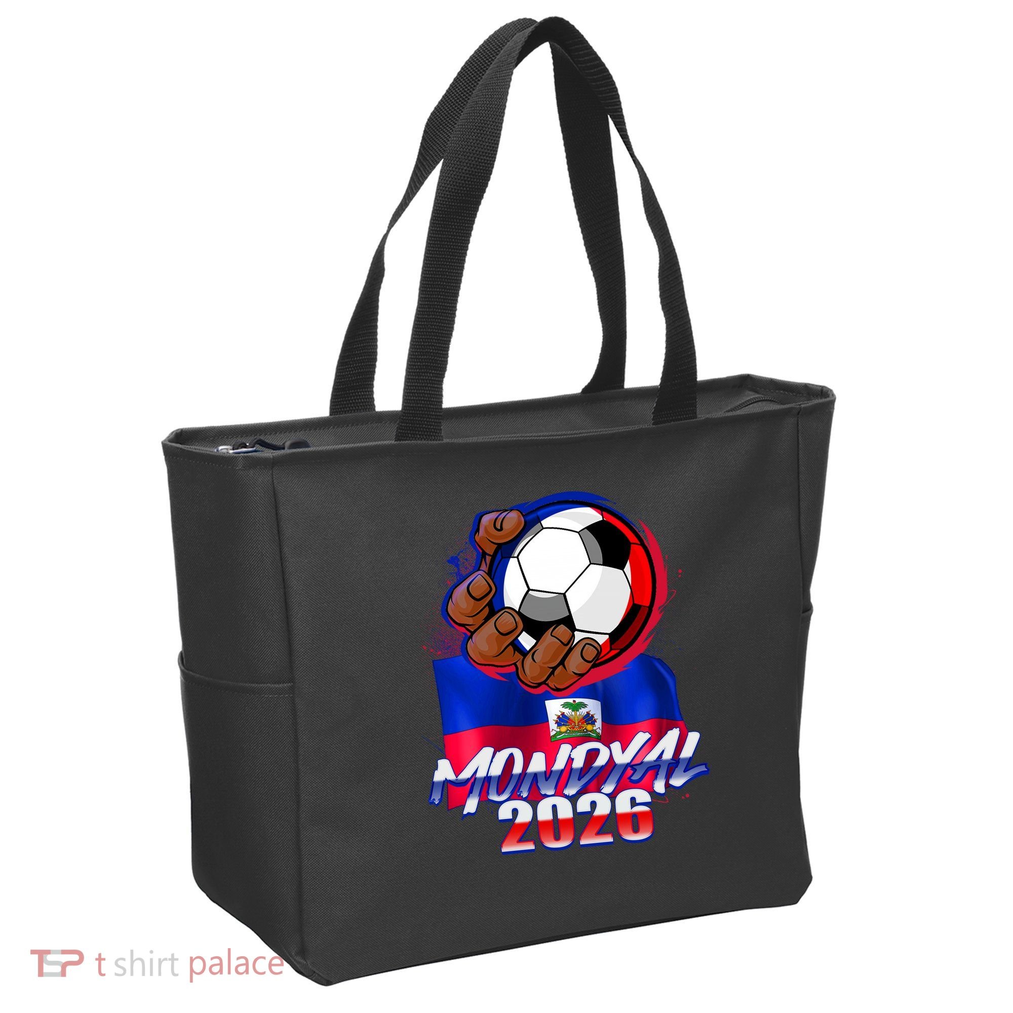 Haitian Soccer Fubol Mondyal 2026 Tote Bag