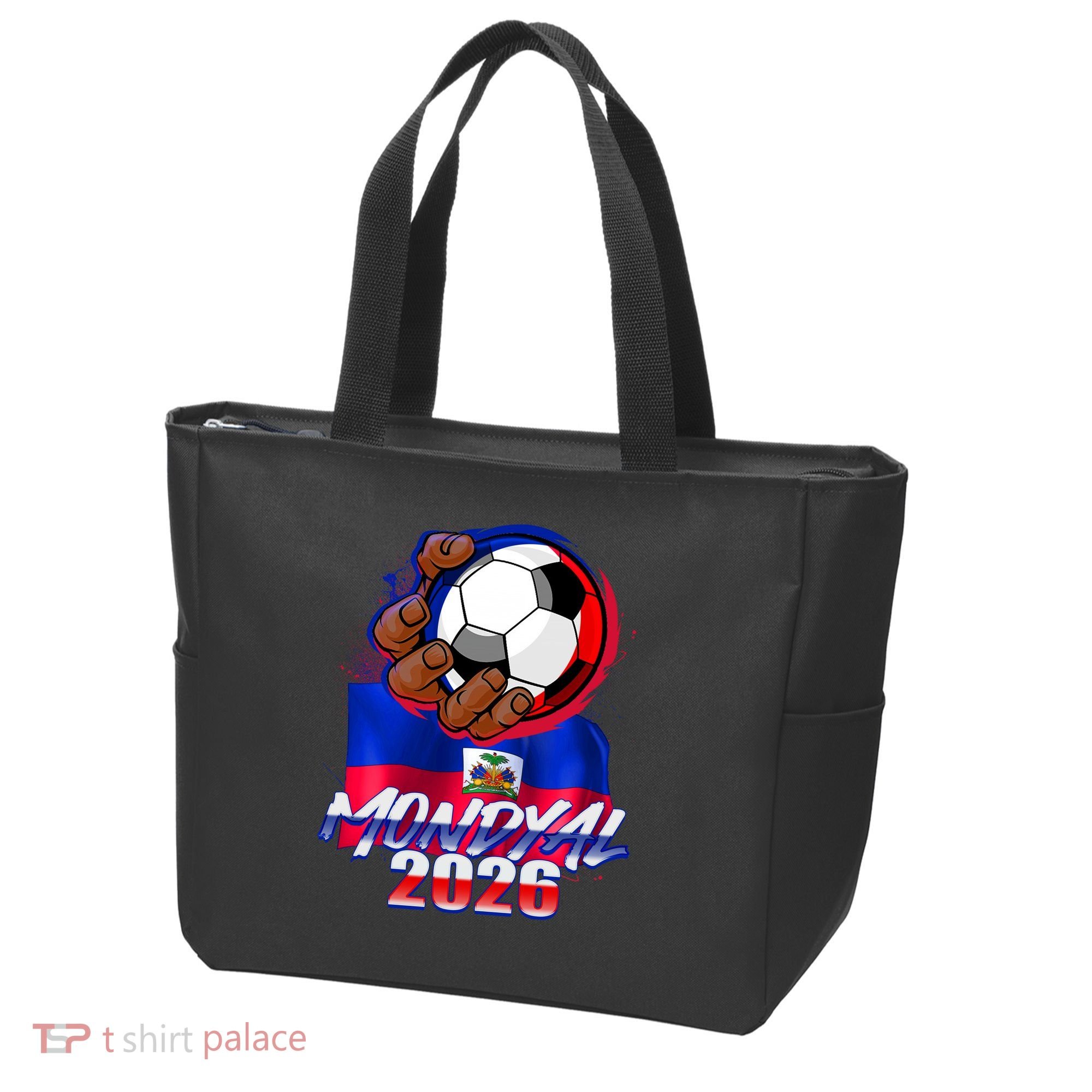 Haitian Soccer Fubol Mondyal 2026 Tote Bag
