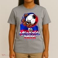 Haitian Soccer Fubol Mondyal 2026 T-Shirt thumb 4