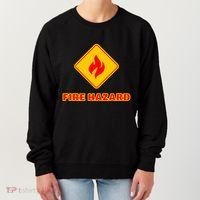 Hot Sexy Fireman Firefighter Pyro Fireworks Technician Women's Sweatshirt thumb 0