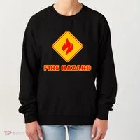 Hot Sexy Fireman Firefighter Pyro Fireworks Technician Women's Sweatshirt thumb 0