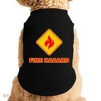 Hot Sexy Fireman Firefighter Pyro Fireworks Technician Doggie Tank thumb 0