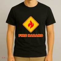 Hot Sexy Fireman Firefighter Pyro Fireworks Technician T-Shirt thumb 3
