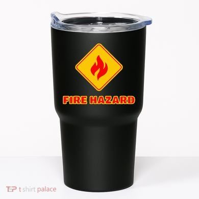 Hot Sexy Fireman Firefighter Pyro Fireworks Technician Tumbler
