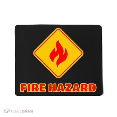 Hot Sexy Fireman Firefighter Pyro Fireworks Technician Mousepad