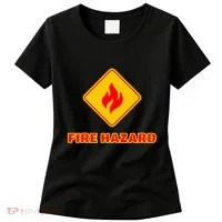 Hot Sexy Fireman Firefighter Pyro Fireworks Technician Women's T-Shirt thumb 0