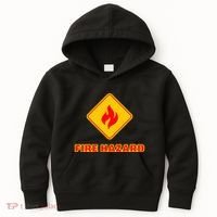 Hot Sexy Fireman Firefighter Pyro Fireworks Technician Kids Hoodie thumb 0