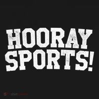 Hooray Sports! Funny Sports Cute Gift Ornament thumb 1