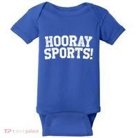 Hooray Sports! Funny Sports Cute Gift Baby Bodysuit thumb 0