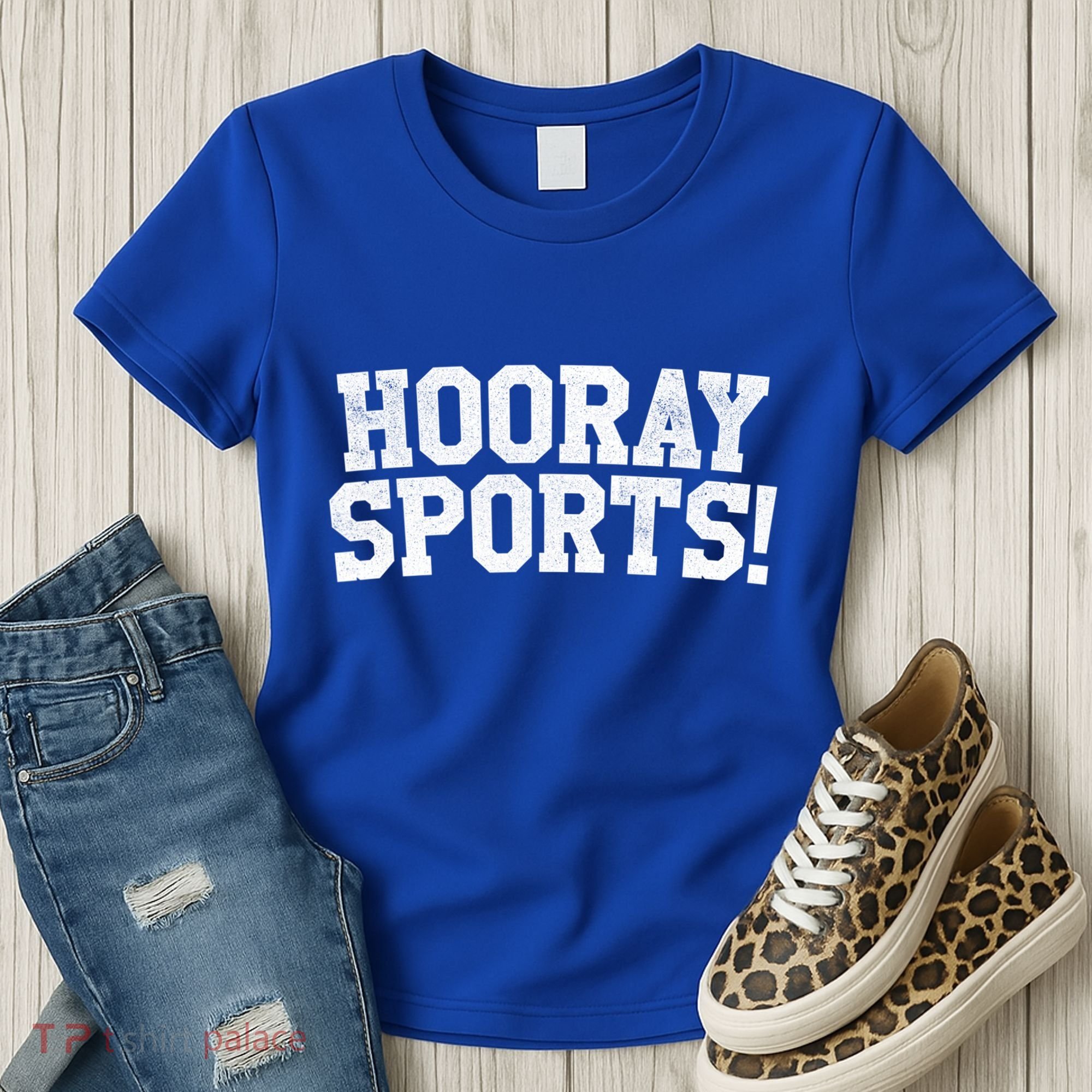 Hooray Sports! Funny Sports Cute Gift Women's T-Shirt