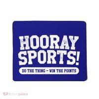 Hooray Sports! Funny Sports Great Gift Mousepad thumb 0