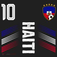 Haiti Soccer Fan Number 10 Graphic Jersey Tumbler thumb 3