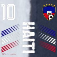 Haiti Soccer Fan Number 10 Graphic Jersey Sport-Tek Competitor United Soccer Jersey thumb 4