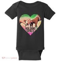 Holding Space For The Lyrics Of Defying Baby Bodysuit thumb 0