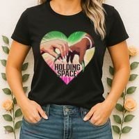 Holding Space For The Lyrics Of Defying Women's T-Shirt thumb 2