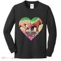Holding Space For The Lyrics Of Defying Kids Long Sleeve Shirt thumb 0