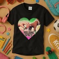 Holding Space For The Lyrics Of Defying Kids T-Shirt thumb 3