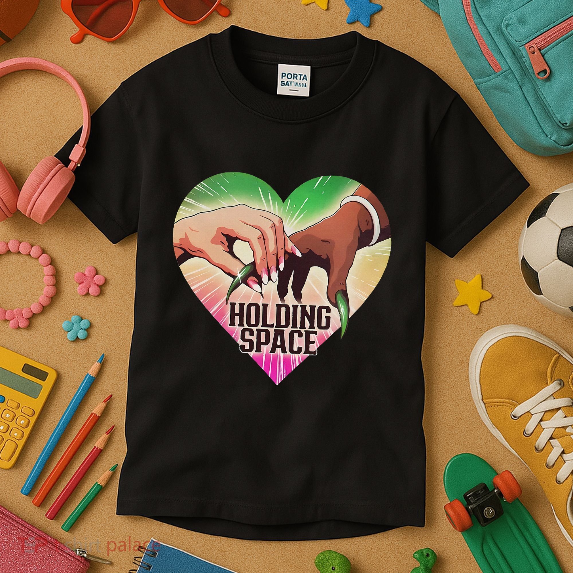Holding Space For The Lyrics Of Defying Kids T-Shirt