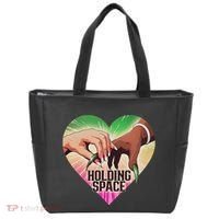 Holding Space For The Lyrics Of Defying Tote Bag thumb 0