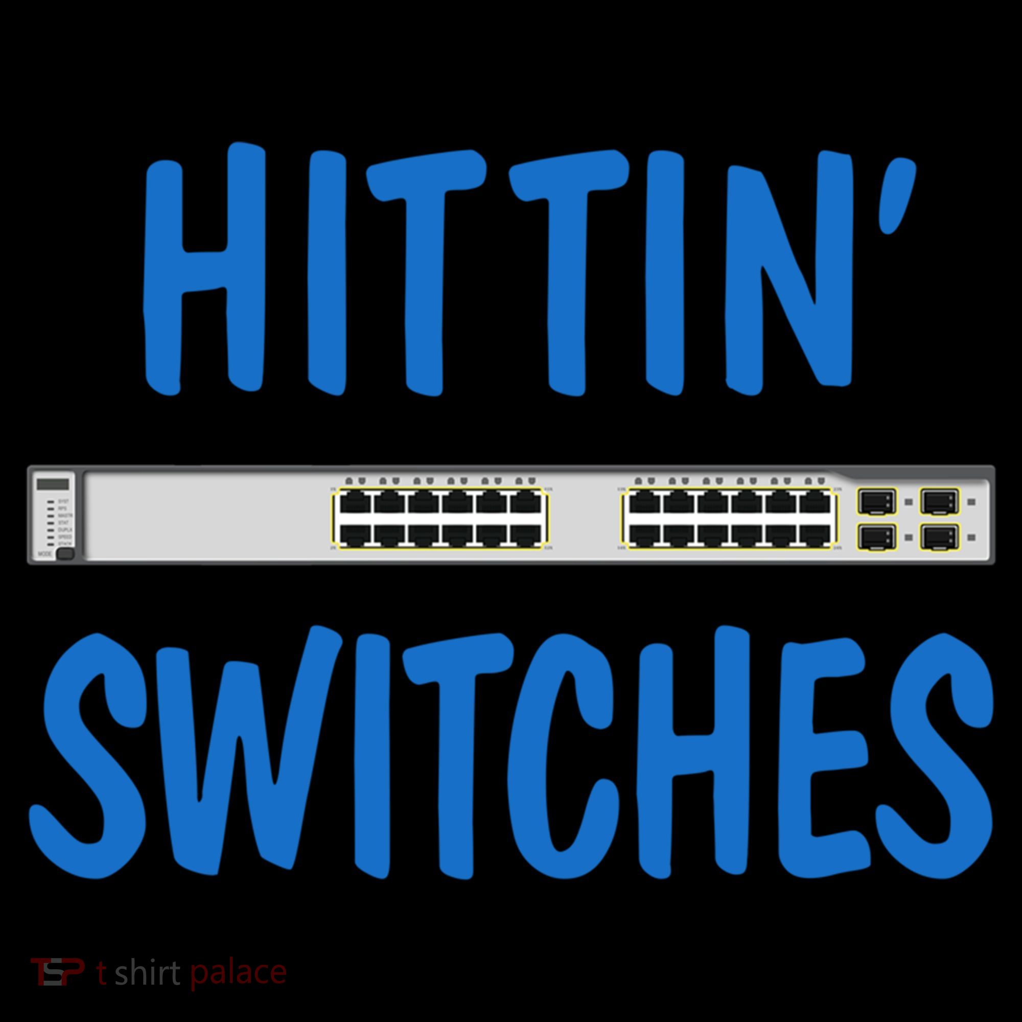 Hitting Switches Funny Network Systems Engineer Gift Doggie Tank