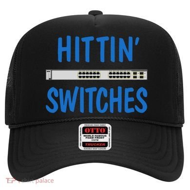 Hitting Switches Funny Network Systems Engineer Gift Hat