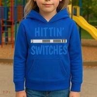 Hitting Switches Funny Network Systems Engineer Gift Kids Hoodie thumb 3
