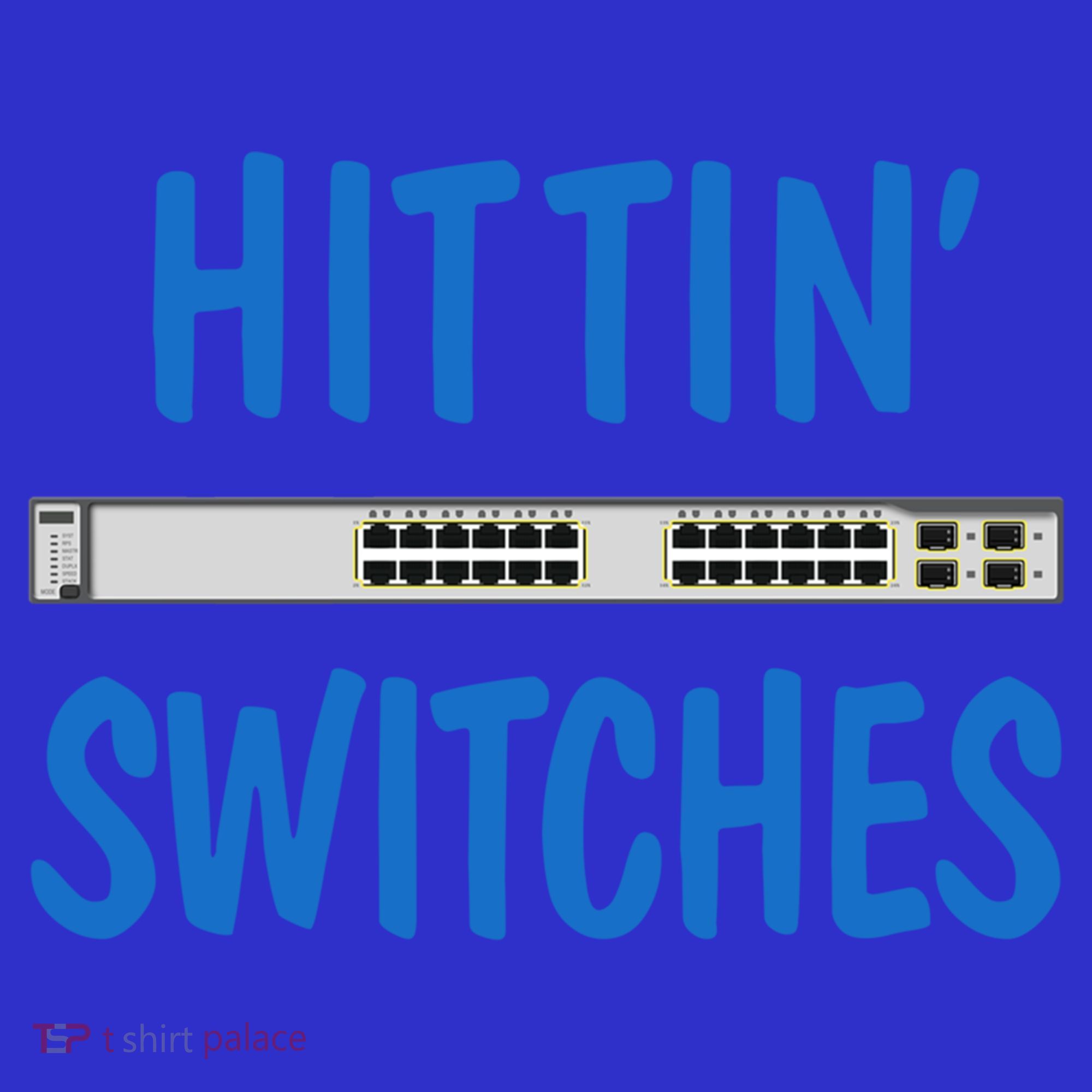 Hitting Switches Funny Network Systems Engineer Gift Kids T-Shirt