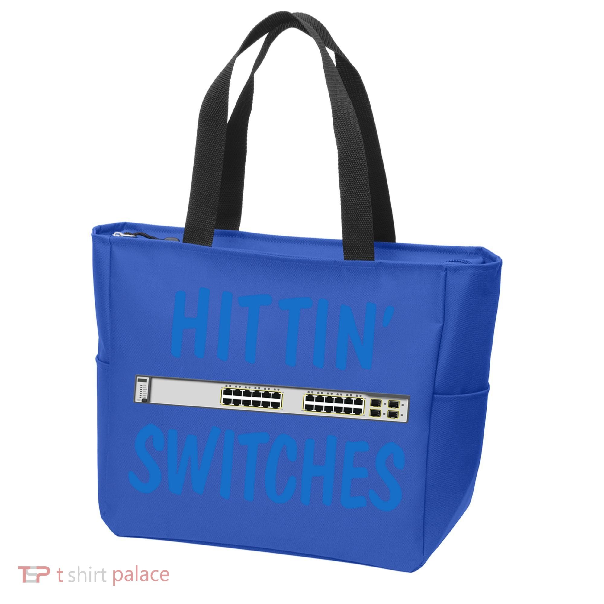 Hitting Switches Funny Network Systems Engineer Gift Tote Bag
