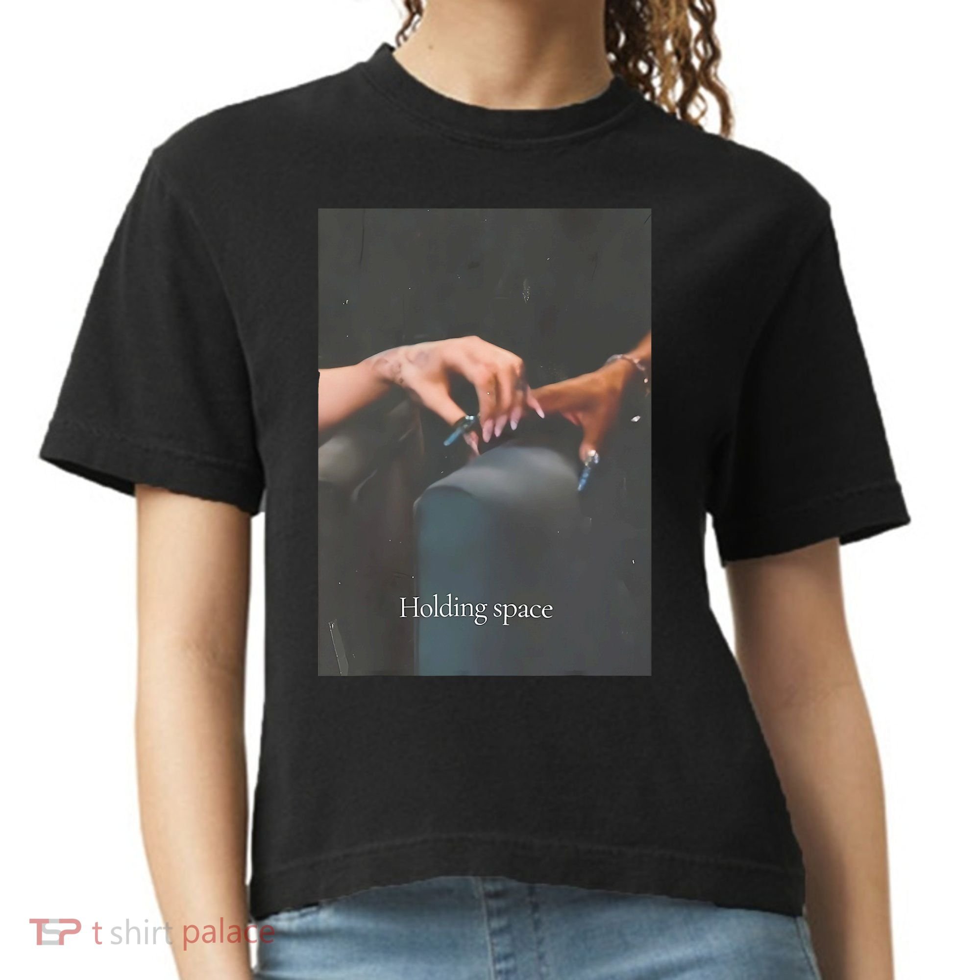 Holding Space For The Lyrics Of Defying Comfort Colors Boxy T-Shirt