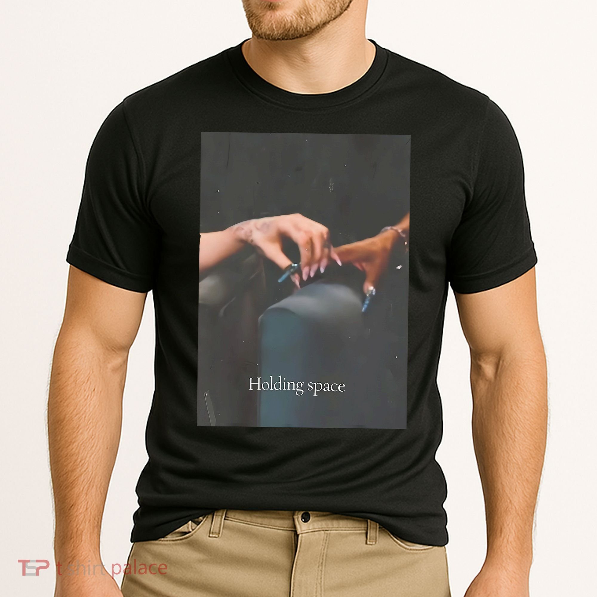 Holding Space For The Lyrics Of Defying Cooling Performance Crew T-Shirt
