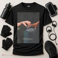 Holding Space For The Lyrics Of Defying Cooling Performance Crew T-Shirt thumb 3