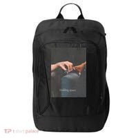 Holding Space For The Lyrics Of Defying City Backpack thumb 0