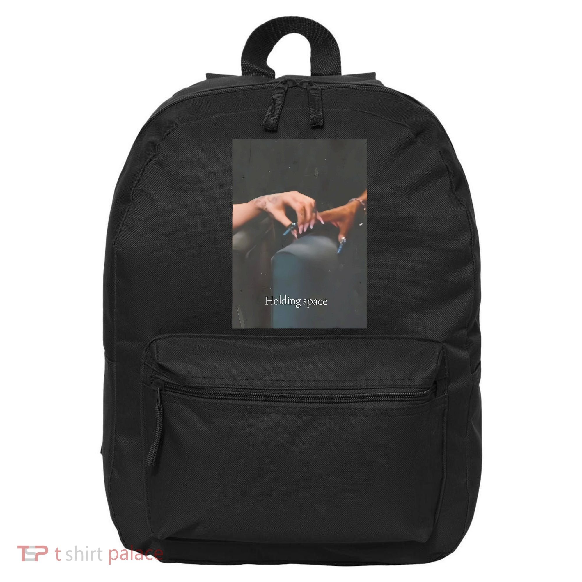 Holding Space For The Lyrics Of Defying 16 in Basic Backpack