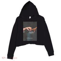 Holding Space For The Lyrics Of Defying Crop Fleece Hoodie thumb 0