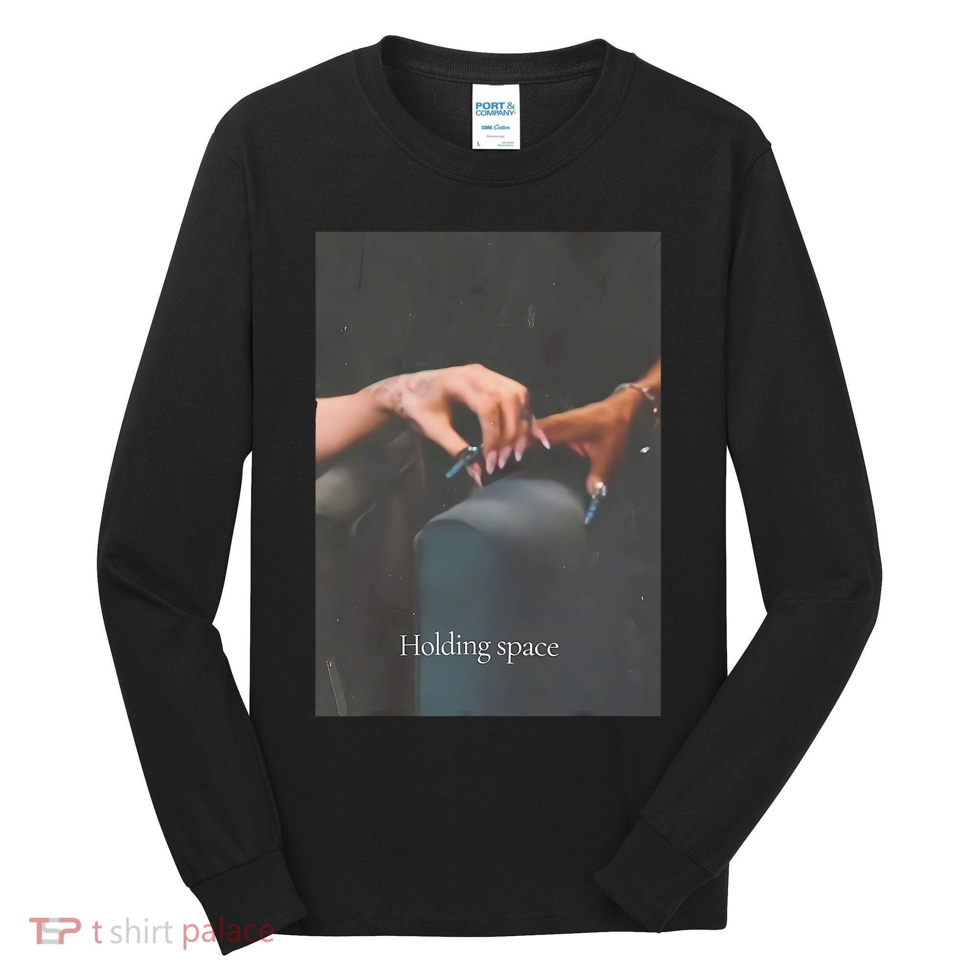 Holding Space For The Lyrics Of Defying Tall Long Sleeve Shirt