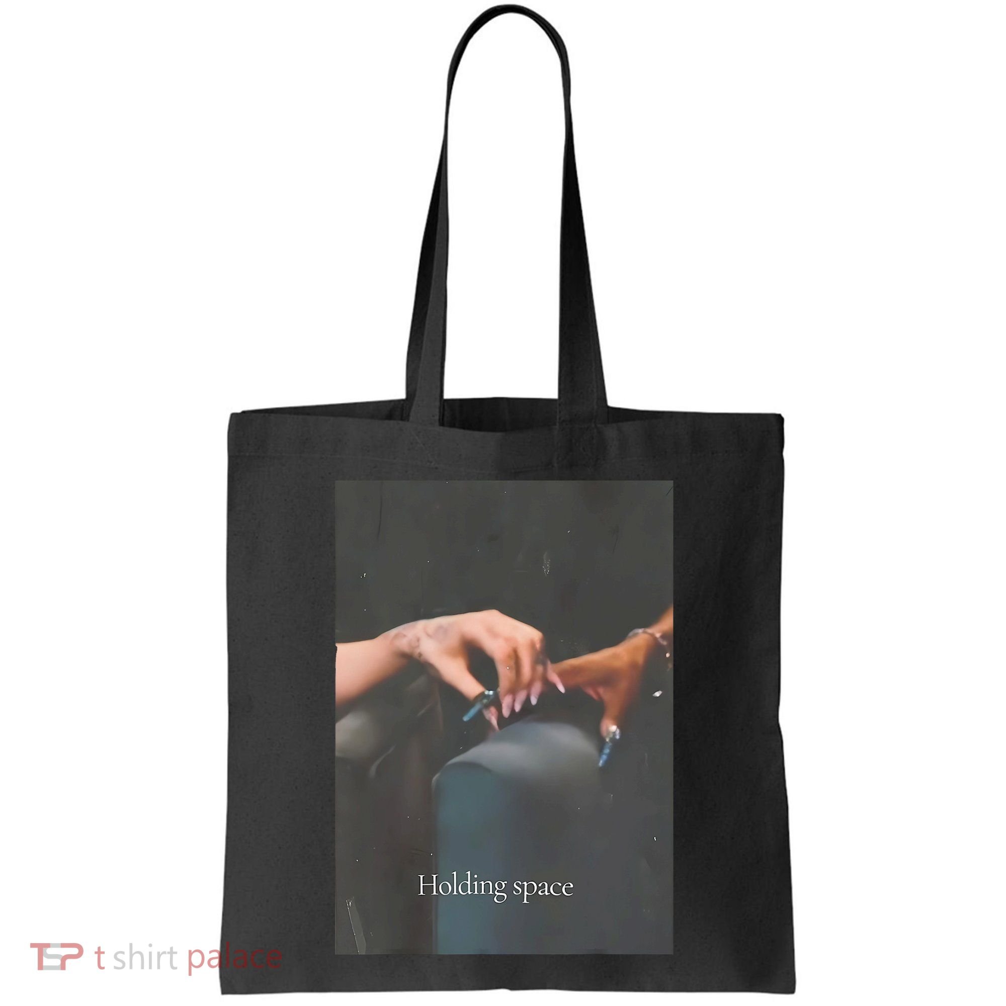 Holding Space For The Lyrics Of Defying Tote Bag
