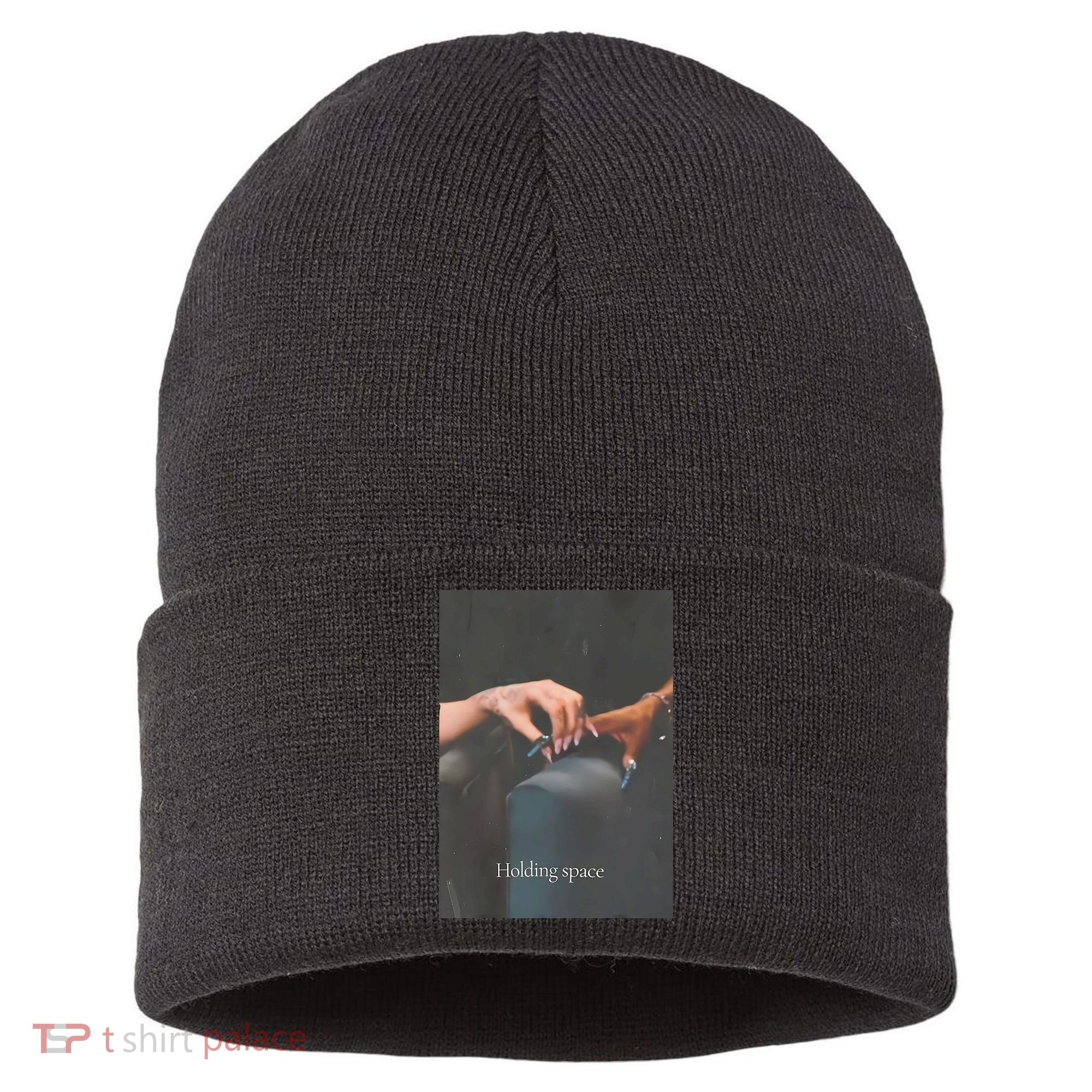 Holding Space For The Lyrics Of Defying Sustainable Knit Beanie