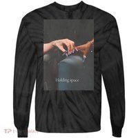 Holding Space For The Lyrics Of Defying Tie-Dye Long Sleeve Shirt thumb 0