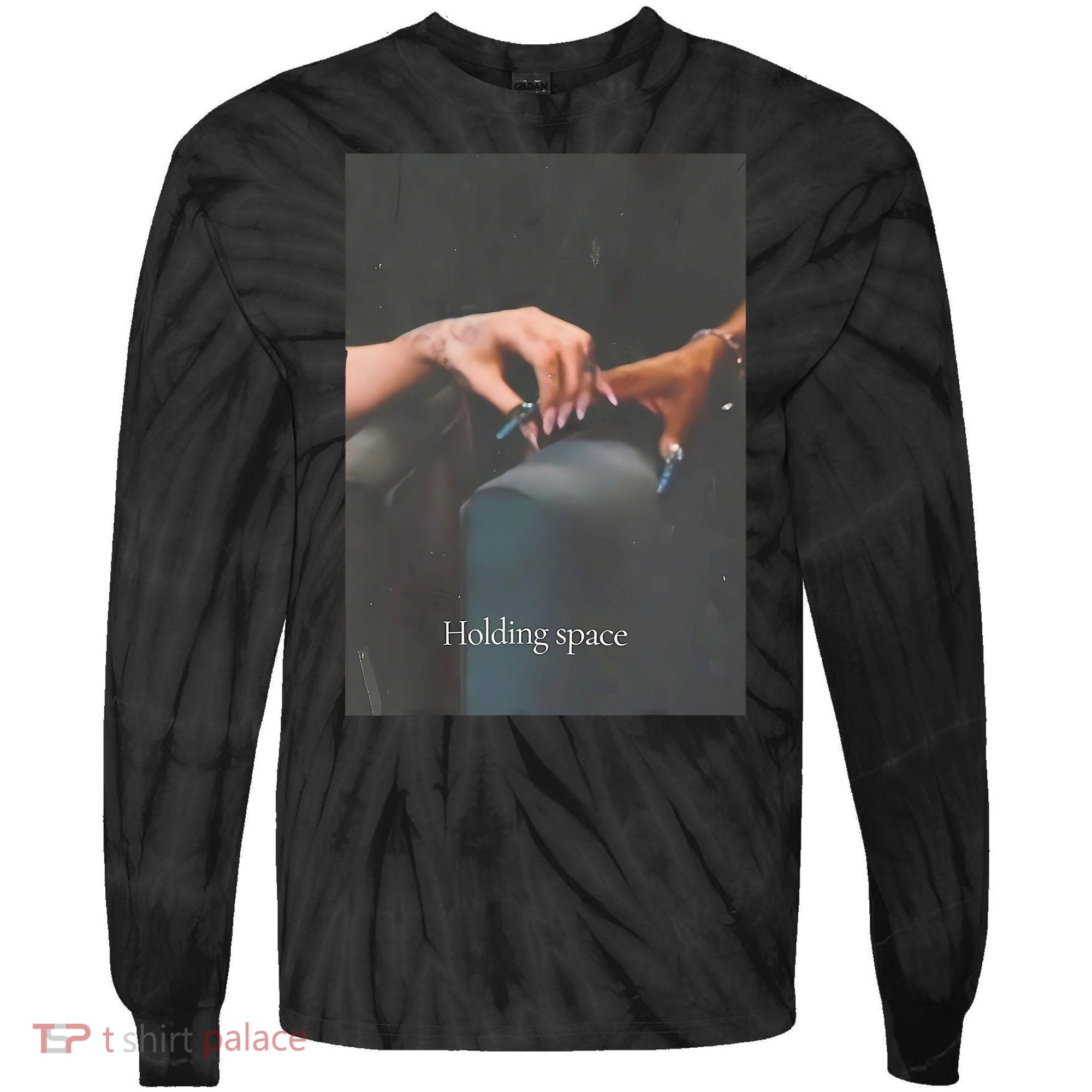 Holding Space For The Lyrics Of Defying Tie-Dye Long Sleeve Shirt