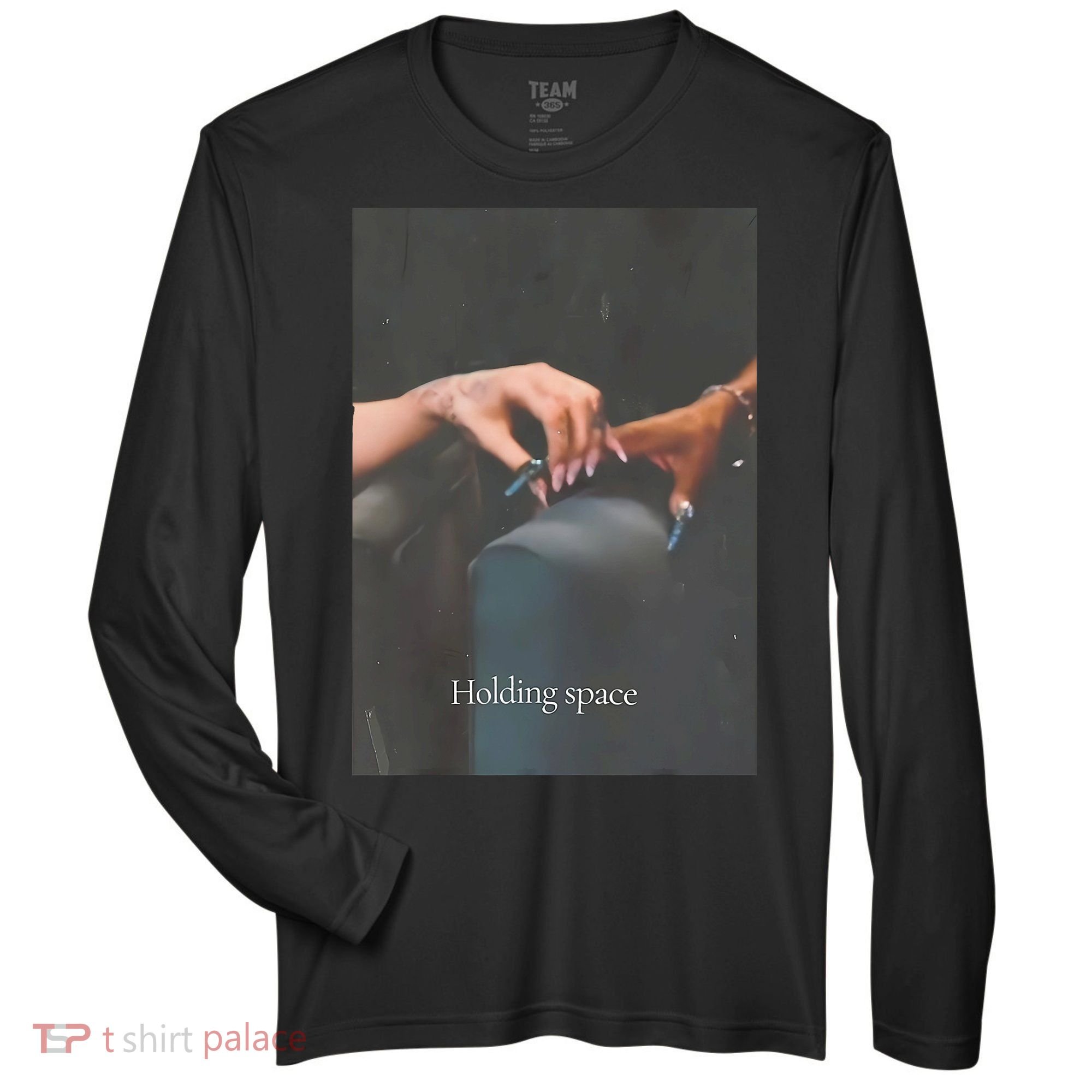 Holding Space For The Lyrics Of Defying Zone Performance Long-Sleeve T-Shirt