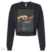 Holding Space For The Lyrics Of Defying Cropped Pullover Crew thumb 0