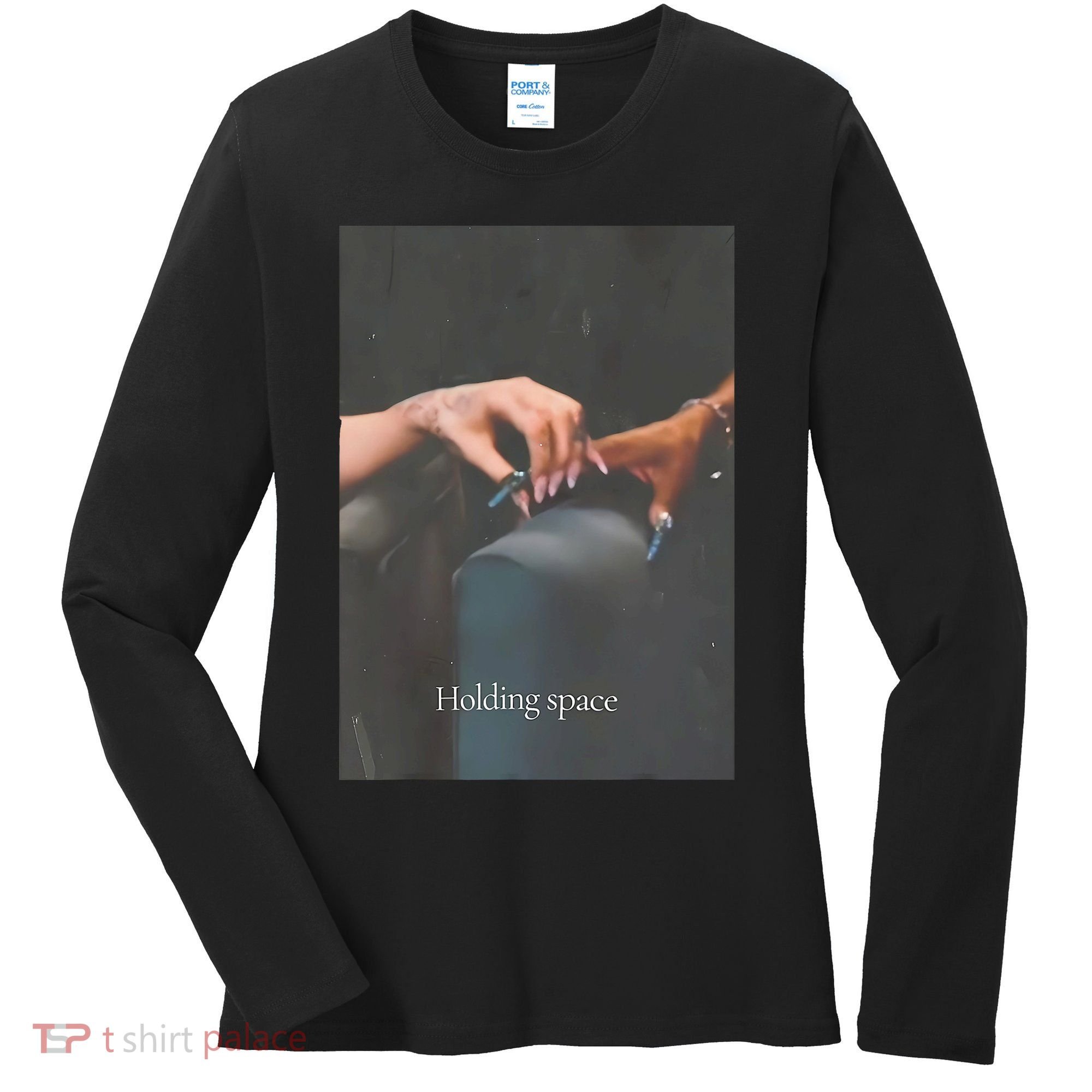 Holding Space For The Lyrics Of Defying Women's Long Sleeve Shirt