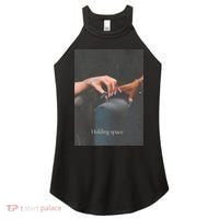 Holding Space For The Lyrics Of Defying Women's Perfect Tri Rocker Tank thumb 0