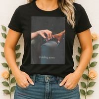 Holding Space For The Lyrics Of Defying Women's T-Shirt thumb 2