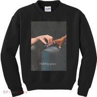 Holding Space For The Lyrics Of Defying Kids Sweatshirt thumb 0