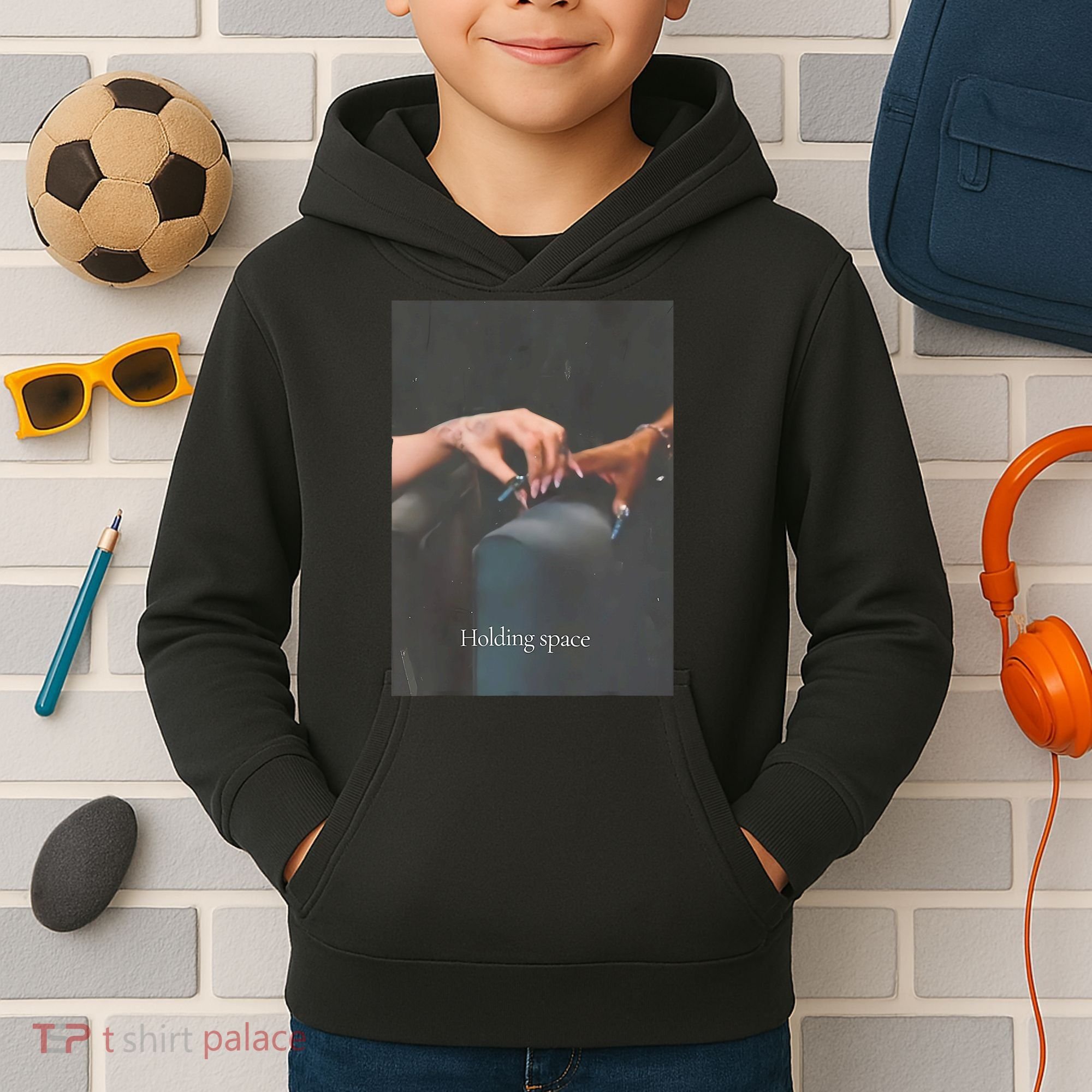 Holding Space For The Lyrics Of Defying Kids Hoodie